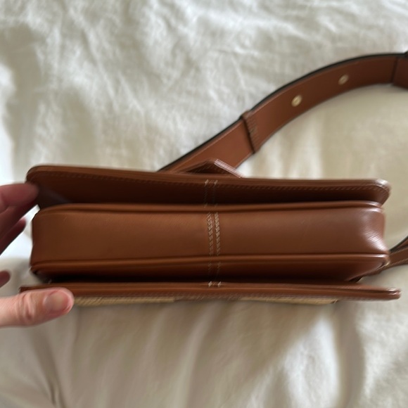 Aspinal of London Crossbody Raffia Bag - Picture 5 of 16